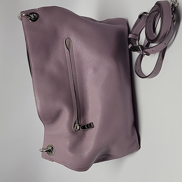 Coach Leather Hallie Shoulder Bag - Picture 7 of 12